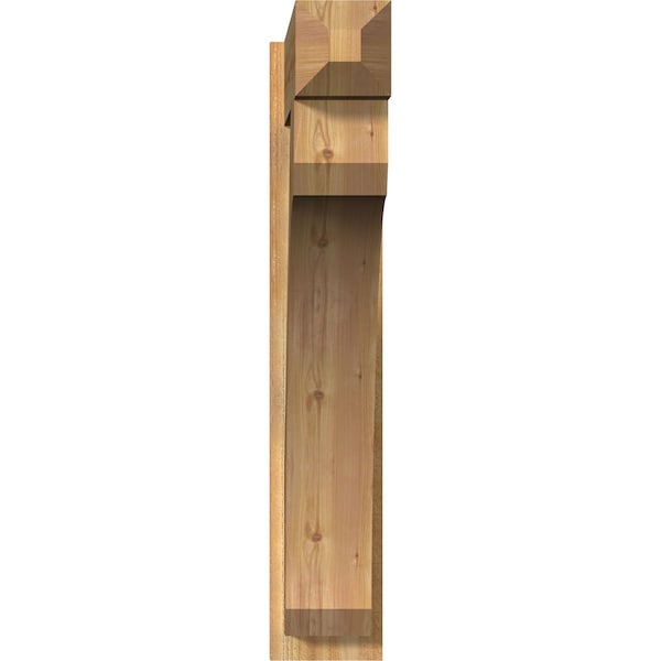 Legacy Craftsman Rough Sawn Outlooker, Western Red Cedar, 8W X 36D X 44H